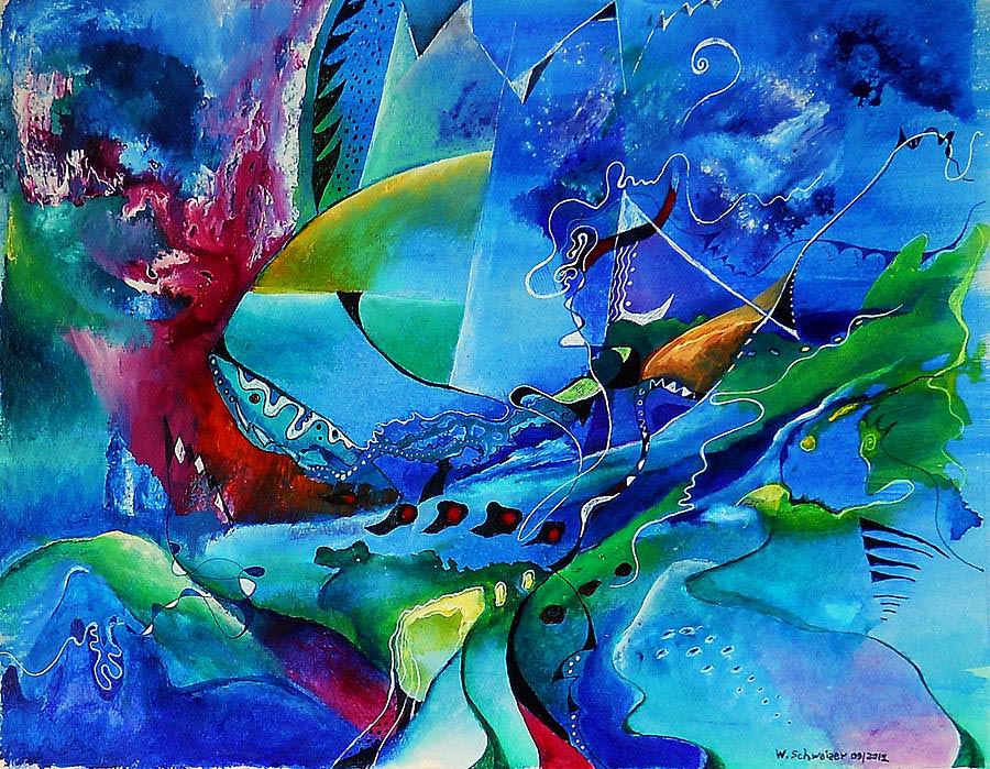 Wolfgang Schweizer painting